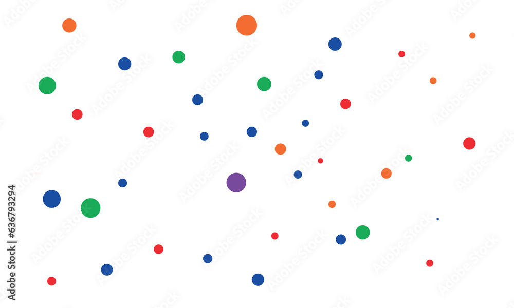 dot illustration, color dot vector, dot abstract background illustration