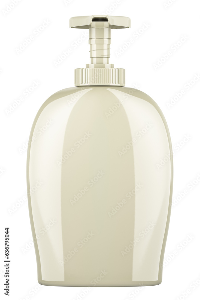 Soap bottle dispenser, 3D rendering isolated on transparent background Soap bottle dispenser, 3D rendering isolated on transparent background