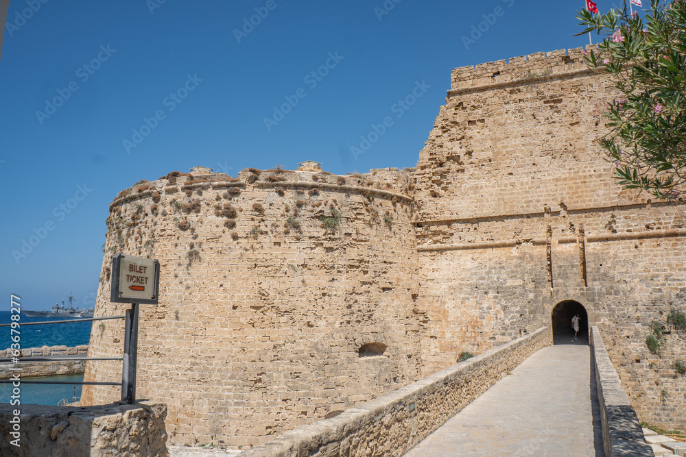 The amazing Girne (Kyreneia) Castle in Northern Cyprus - Turkey