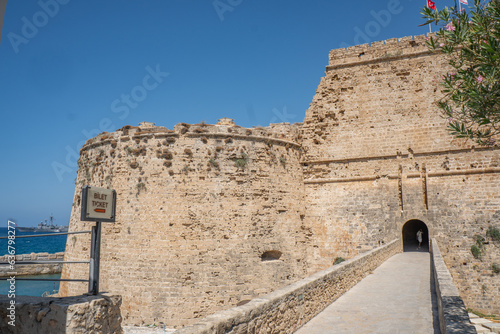 The amazing Girne  Kyreneia  Castle in Northern Cyprus - Turkey