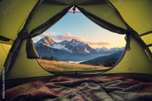 tent in the mountains © Kinga