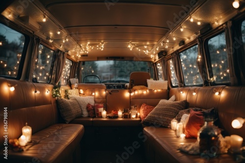 interior of a van © Kinga