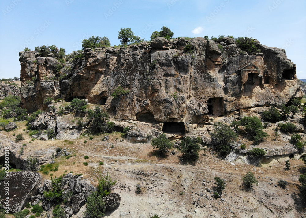 Mesotimolos Ancient City is in Usak, Turkey.