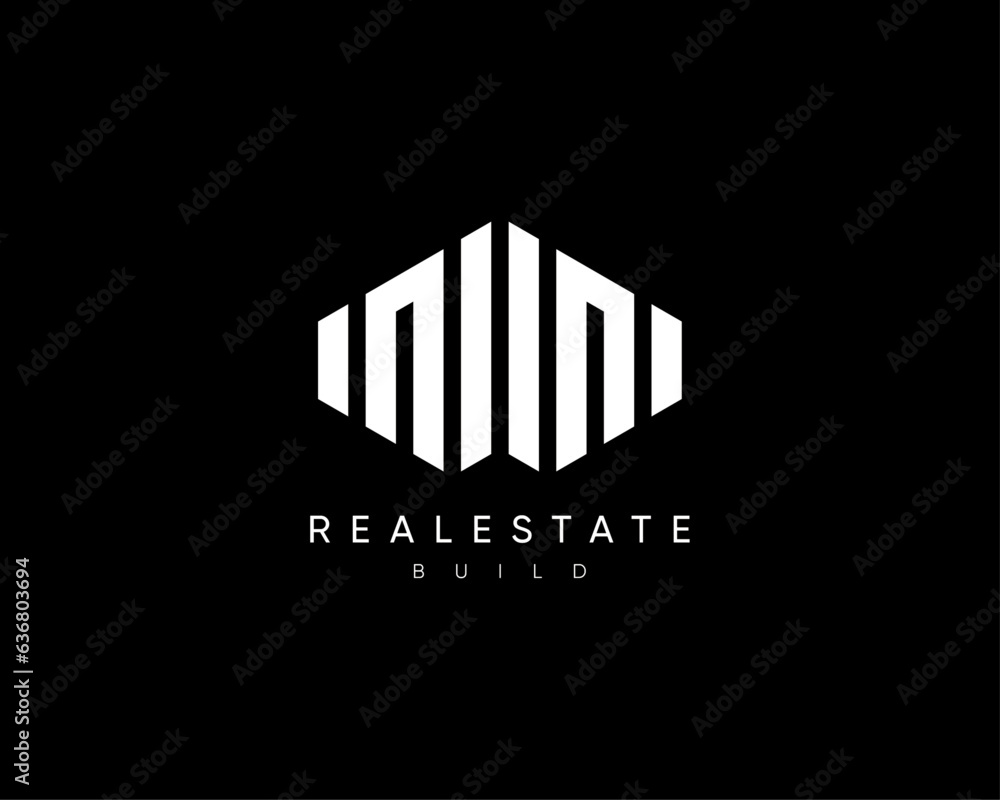 Building, apartment, residence, architecture, structure, planning, real estate, property, building construction logo design template. Abstract cityscape vector design symbol for business identity.