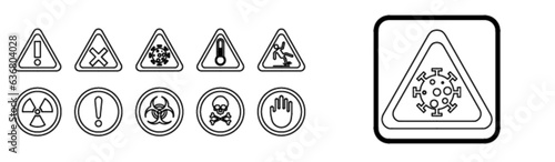 Warning (Domestic logo set)