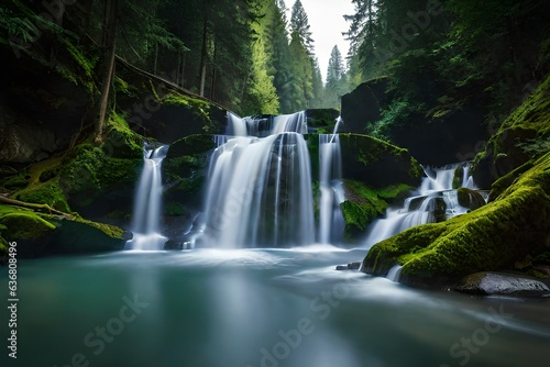 waterfall in the forest