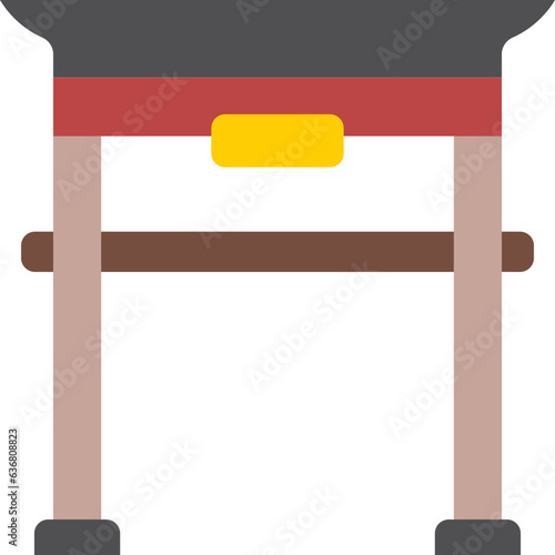 Shinto shrine icon