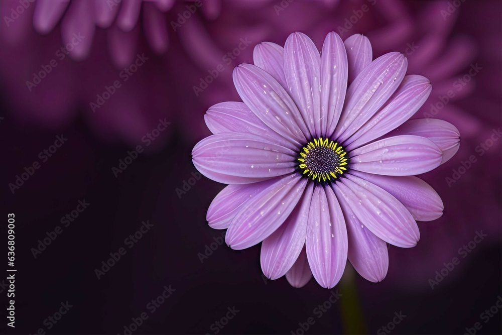 purple osteospermum flower in close up photography, lilac, blossom purple osteospermum flower in close up photography, lilac, blossom