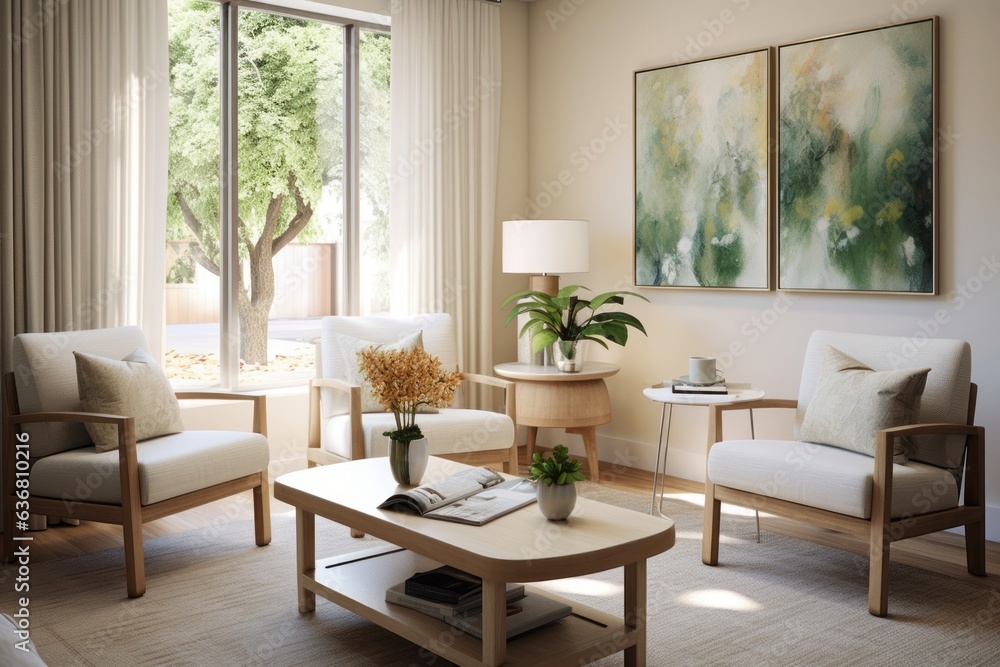 Psychologist in Cozy Office Setting Psychologist in Cozy Office Setting