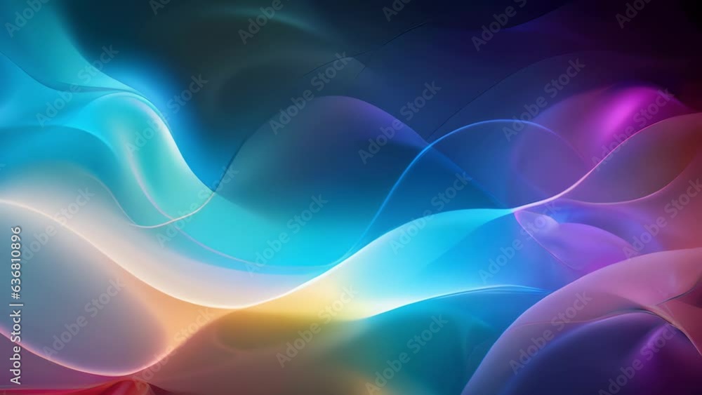 A canvas of interwoven light strands each tinted with a different chromakey hue floating and swaying Abstract motion animation A canvas of interwoven light strands each tinted with a different chromakey hue floating and swaying Abstract motion animation