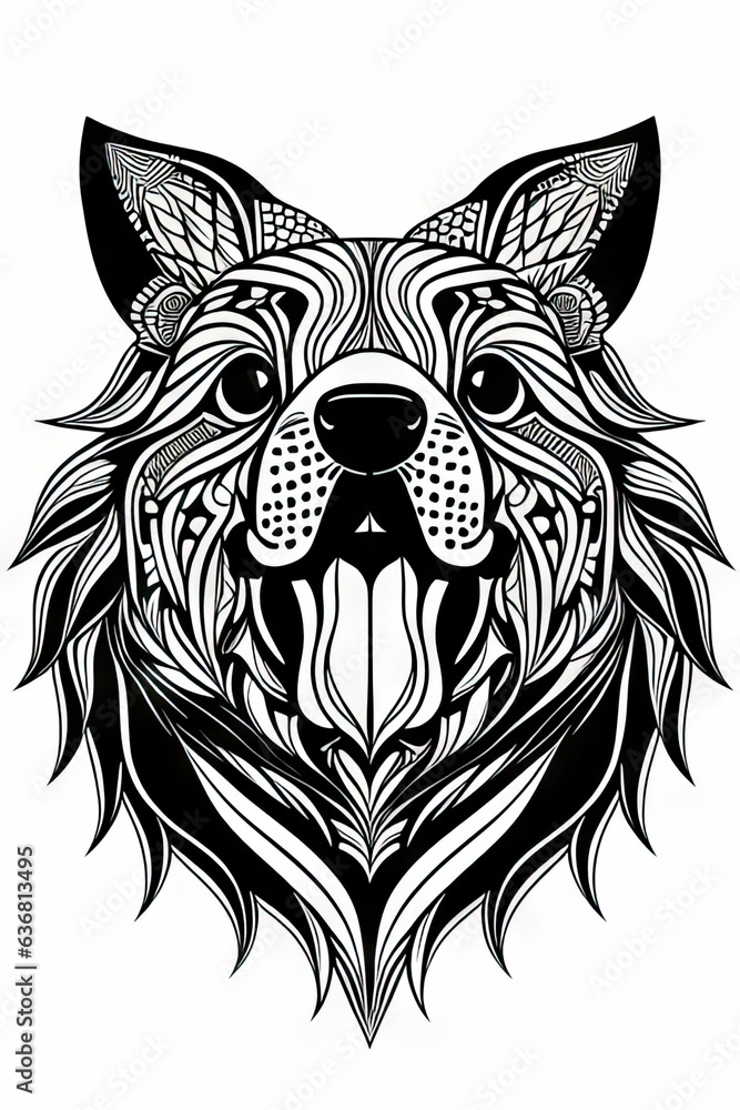 mandala drawing animal figures (hand drawing ) mandala drawing animal figures (hand drawing )