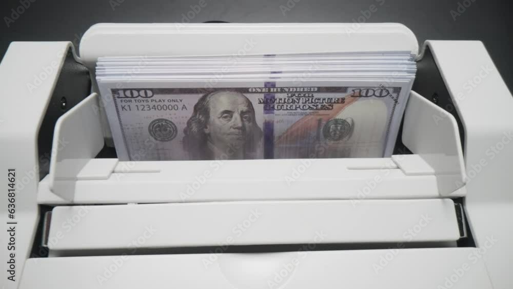 100 Dollar Rack Flow dollar bills.One hundred dollar banknotes.Ben Franklin.Stacks of ...