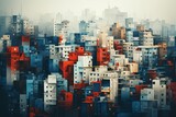 住宅街イメージ,Generative AI AI画像