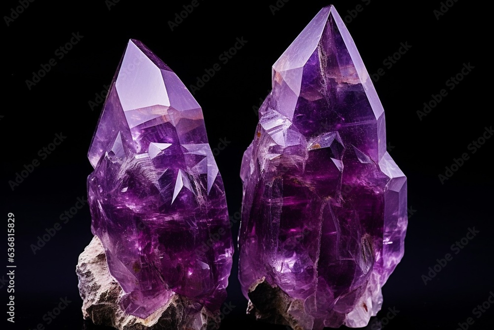 Fototapeta premium Generative AI : Bright Auralite natural stone isolated