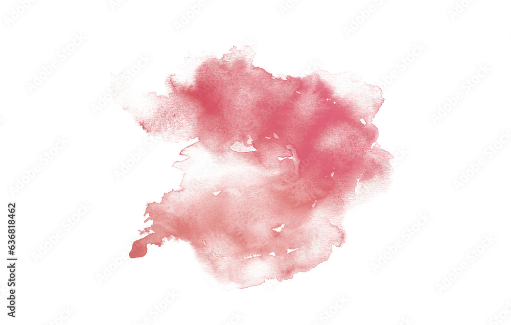 Soft Pink watercolor elements background for your design, watercolor background concept, vector.