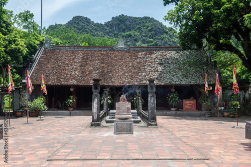 views of hoa lu ancient capital in ninh binh, vietnam