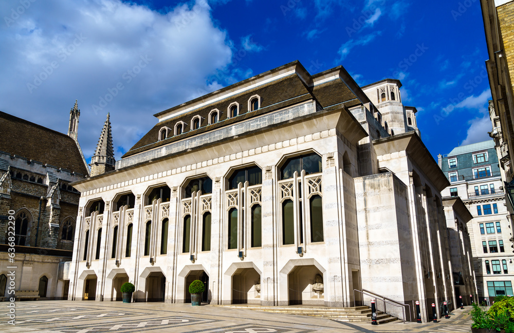 Guildhall Art Gallery in London, England