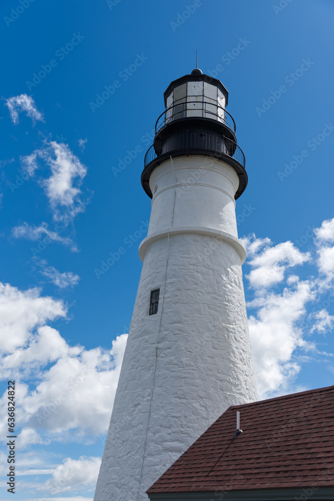 Portland, Maine Lighthouse on the Coast Portland, Maine Lighthouse on the Coast