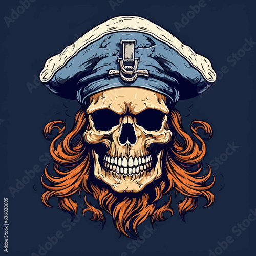Vector skull
