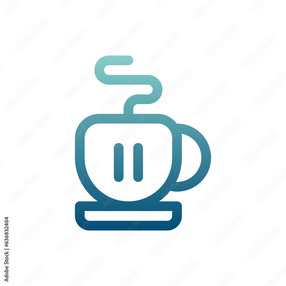 cafe gradient icon