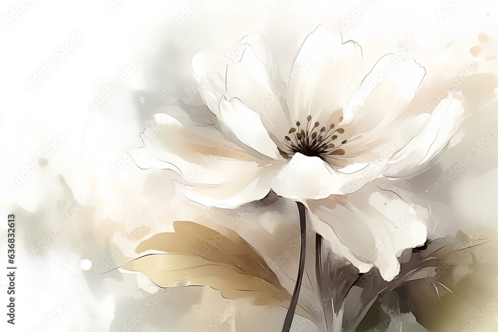 Obraz premium flower made by midjourney