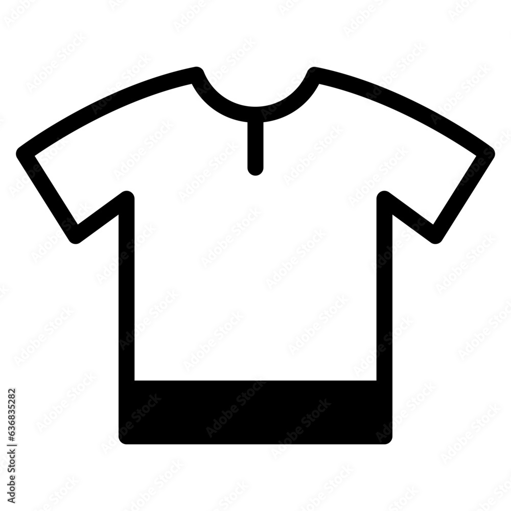 The Black Shirt Icon Symbol is Perfect as an Additional Element to your Design The Black Shirt Icon Symbol is Perfect as an Additional Element to your Design