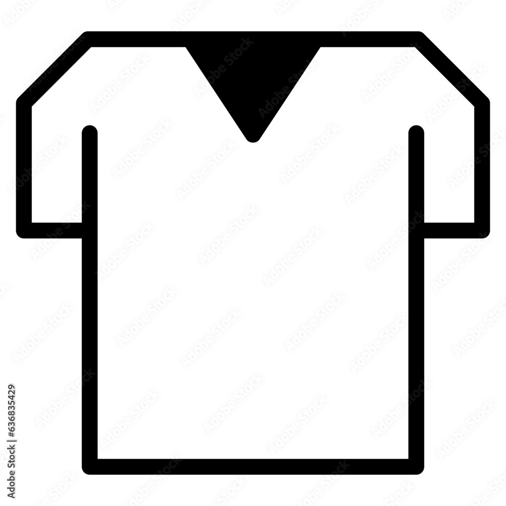 The Black Shirt Icon Symbol is Perfect as an Additional Element to your Design The Black Shirt Icon Symbol is Perfect as an Additional Element to your Design