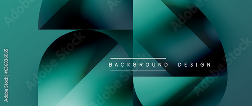 Essence of minimalism - metallic circles and squares converge upon canvas, study in restraint. The play of light on their surfaces forms subdued dance, epitomizing sophistication in simplicity