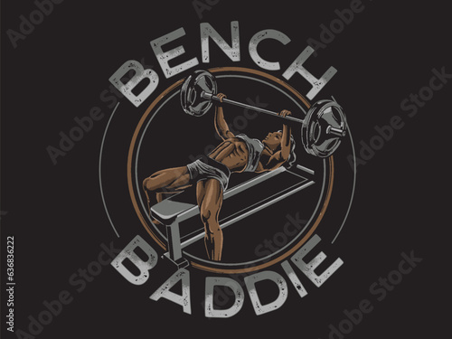 women bench press