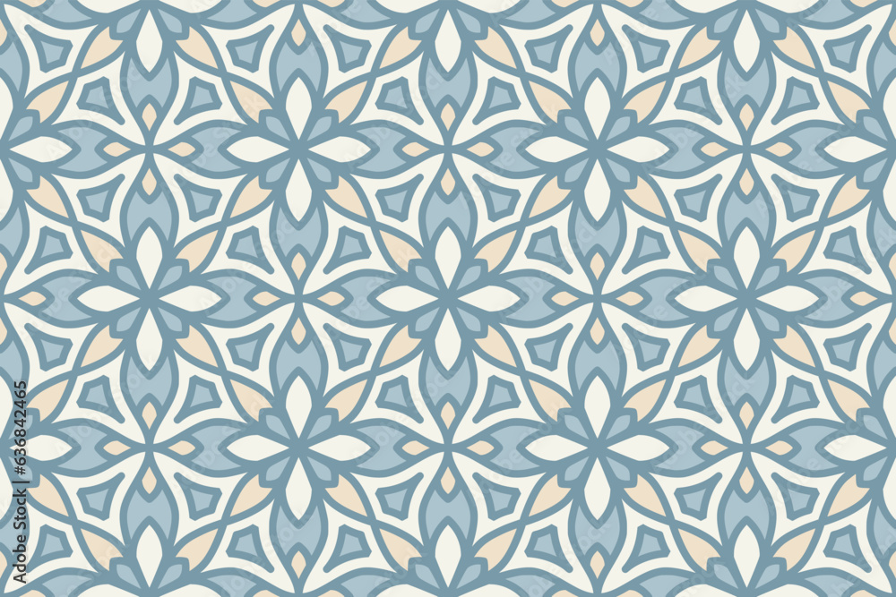 Seamless abstract geometric shape pattern Seamless abstract geometric shape pattern