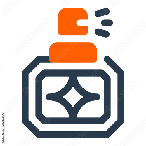 Perfume for fragrance vector icon