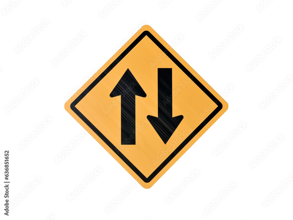 up and down arrows on square diamond traffic sign isolated on transparent up and down arrows on square diamond traffic sign isolated on transparent