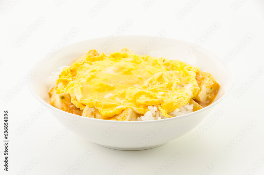 ふわふわ玉子のせ麻婆丼 ふわふわ玉子のせ麻婆丼