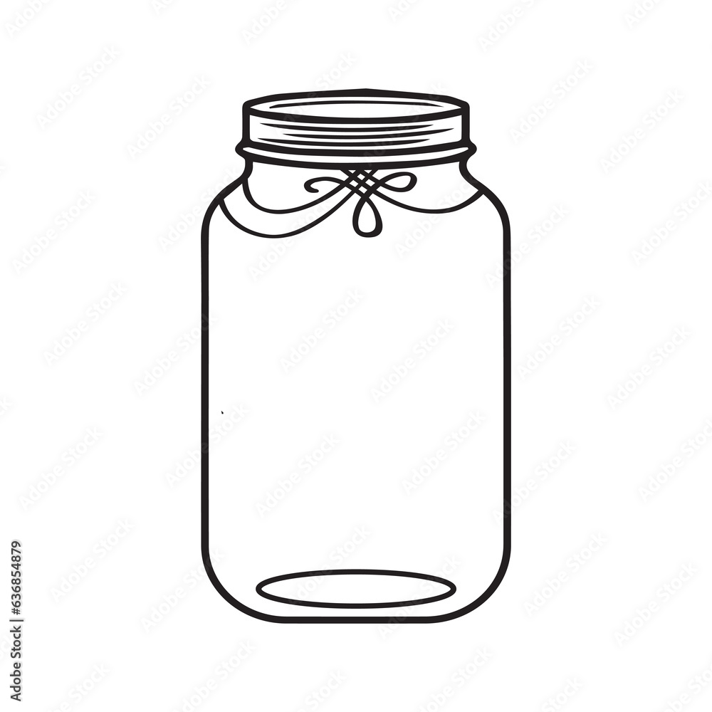 Glass Mason Jar Collect moments not things Ball jar Canning Empty jar with blank label, Hand drawn Glass mason jar outline line art clip art template,Simple flat vector illustration design Glass Mason Jar Collect moments not things Ball jar Canning Empty jar with blank label, Hand drawn Glass mason jar outline line art clip art template,Simple flat vector illustration design