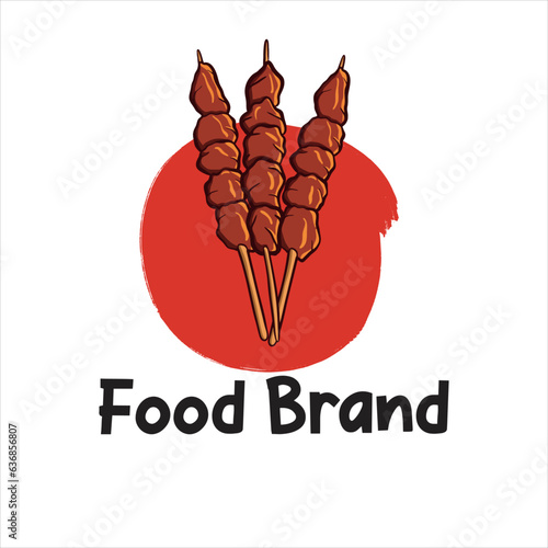 Satay Indonesian Food Logo Design