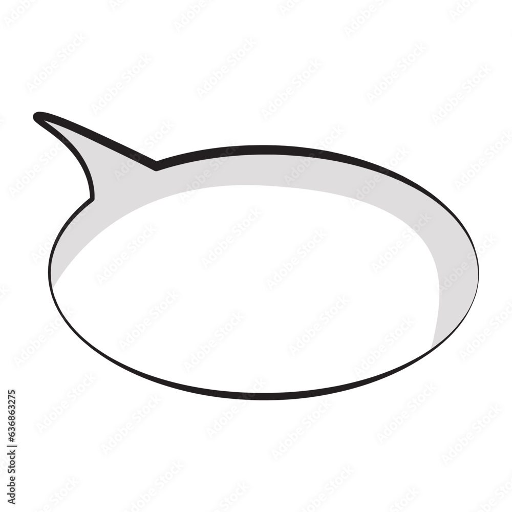 vector speech bubble vector in halftone style vector speech bubble vector in halftone style
