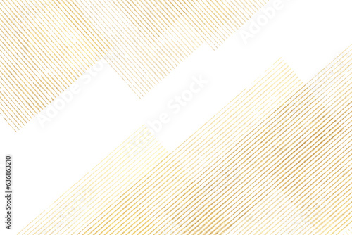 金色の線の重なり、和風 （アブストラクト）背景は透明