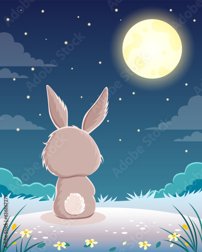 Korean chuseok, mid autumn festival design. Korean thankgiving