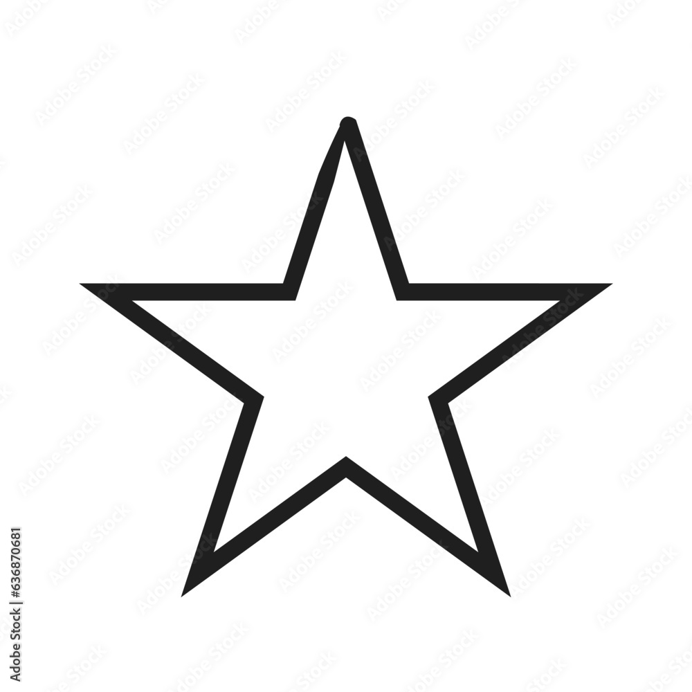 star vector icon isolated on white background graphic design star vector icon isolated on white background graphic design