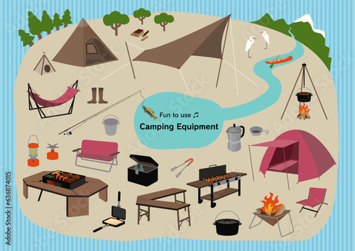 キャンプ用品（camping-accessory）