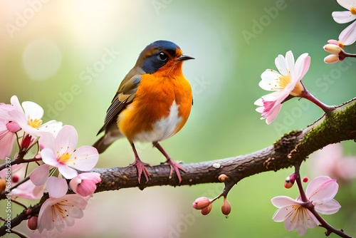 robin on branch © Safdar