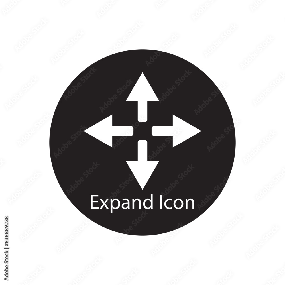 expand icons vector expand icons vector