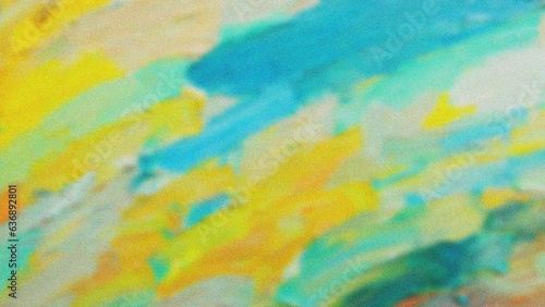 4K digital grainy gradient with multicolored soft noise effect. A unique combination of bright artistic colors  vintage vibe and VHS glitch texture.