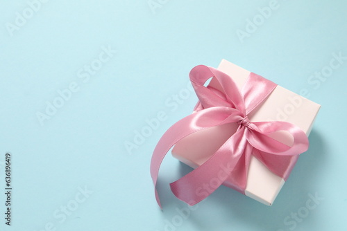 gift box with ribbon