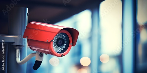 Outdoor surveillance vidOutdoor surveillance video camera.eo camera.