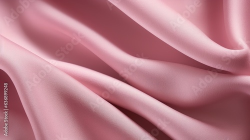 Image of pink rose peach white silk satin background.