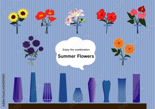 夏の花（Summer Flowers）