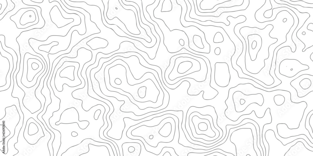  Abstract white pattern topography vector background. Topographic line map background.  Abstract pattern with lines. Abstract sea map geographic contour map and topographic contours map background.