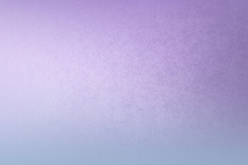 Purple lilac two tone color gradation cyan plain blue shade paint on environmental friendly blank cardboard box paper texture clear background with space minimal style