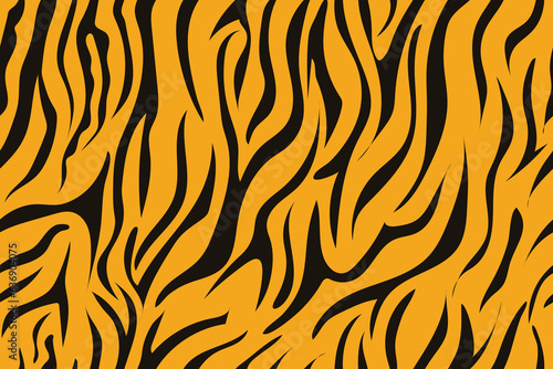 Geometric tiger stripe pattern background without continuity.